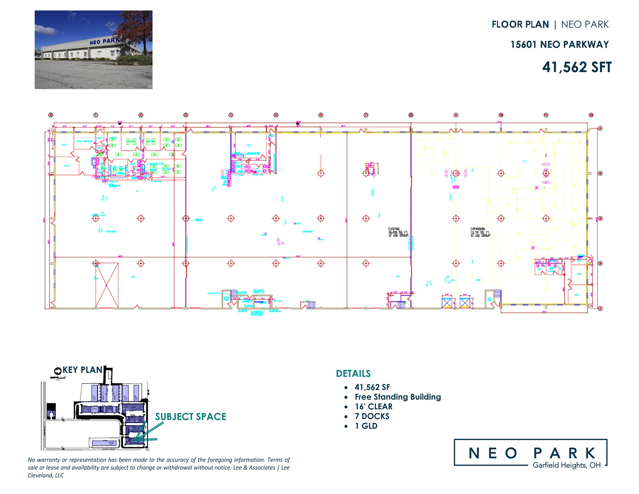 15601-15687 Neo Pky, Garfield Heights, OH à louer Plan de site– Image 1 sur 1