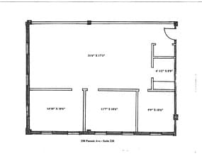 250 Passaic Ave, Fairfield, NJ à louer Plan de site– Image 1 sur 1
