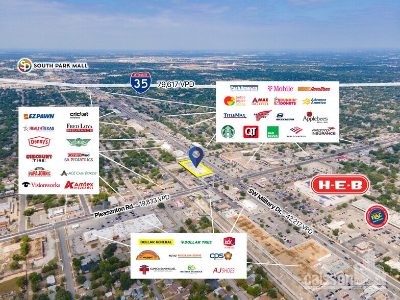 814-842 SW Military Dr, San Antonio, TX à louer - Photo de l’immeuble – Image 2 sur 2