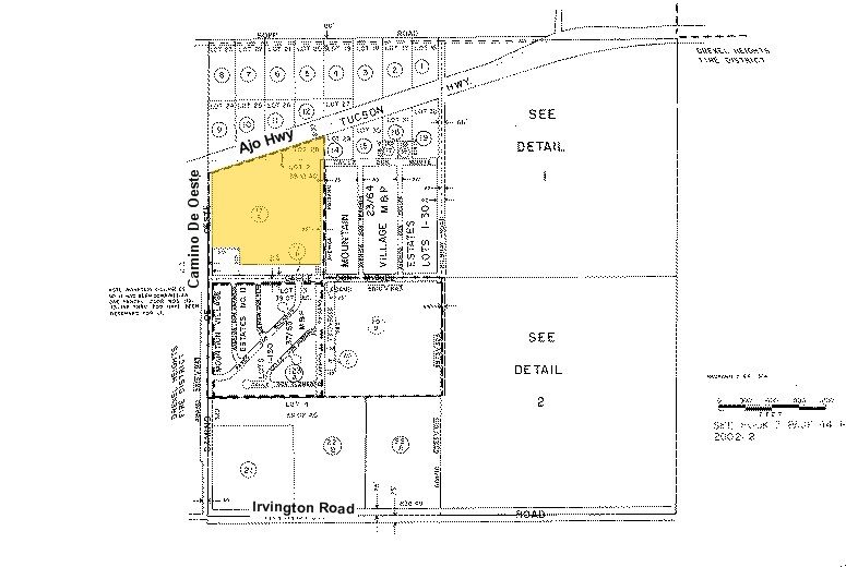 4545 W Ajo Hwy, Tucson, AZ à vendre - Plan cadastral – Image 2 sur 3
