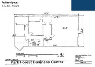 11601 Plano Rd, Dallas, TX à louer Plan d’étage– Image 1 sur 1