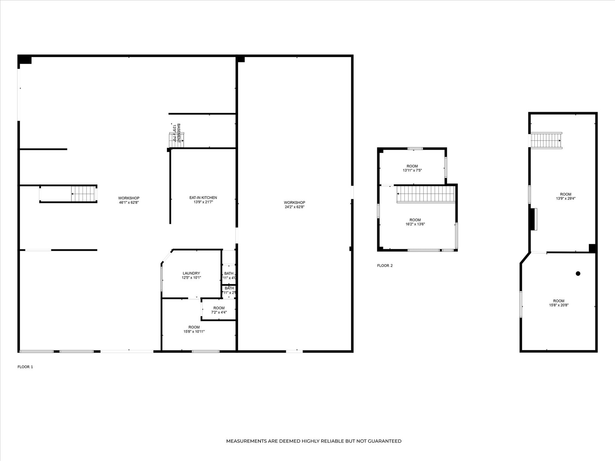 206 W Louis Glick Hwy, Jackson, MI à vendre Plan d’étage– Image 1 sur 3