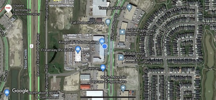 2903 Kingsview Blvd SE, Airdrie, AB - Vue aérienne vue de carte - Image1