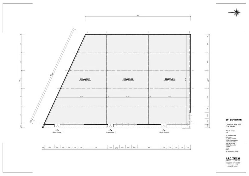 Local commercial dans Bennwihr à louer - Plan d’étage – Image 3 sur 6