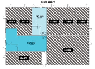 2860-2890 Bluff St, Boulder, CO à louer Plan d’étage– Image 1 sur 6