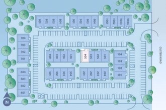 1402 S Custer Rd, McKinney, TX à louer Plan de site– Image 1 sur 2