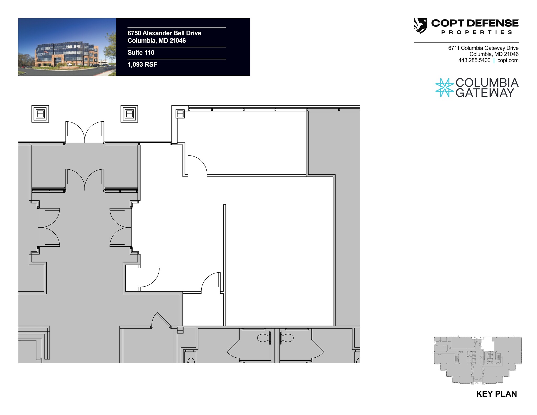 6750 Alexander Bell Dr, Columbia, MD à louer Plan de site– Image 1 sur 1
