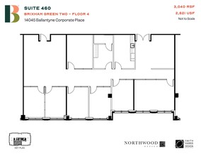 14045 Ballantyne Corporate Pl, Charlotte, NC à louer Plan d’étage– Image 1 sur 1