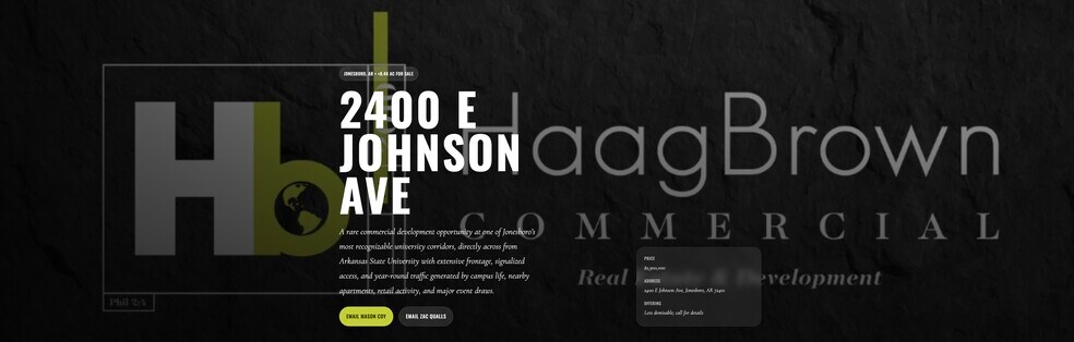 2400 E Johnson Ave, Jonesboro, AR à vendre - Photo de l’immeuble – Image 2 sur 6
