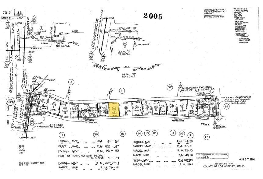 965 E Artesia Blvd, Carson, CA à louer - Plan cadastral – Image 3 sur 3