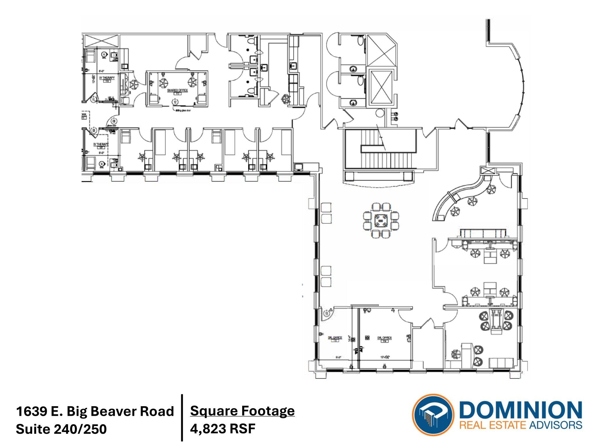 1639 E Big Beaver Rd, Troy, MI à louer Plan de site– Image 1 sur 1