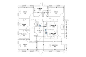 211 Commons Way, Princeton, NJ à louer Plan d’étage– Image 1 sur 2