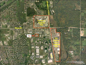 645-647 Lakeview Pky, Vernon Hills, IL - VUE AÉRIENNE  vue de carte - Image1