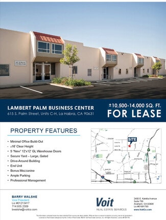 Plus de détails pour 651 S Palm St, La Habra, CA - Industriel/Logistique à louer