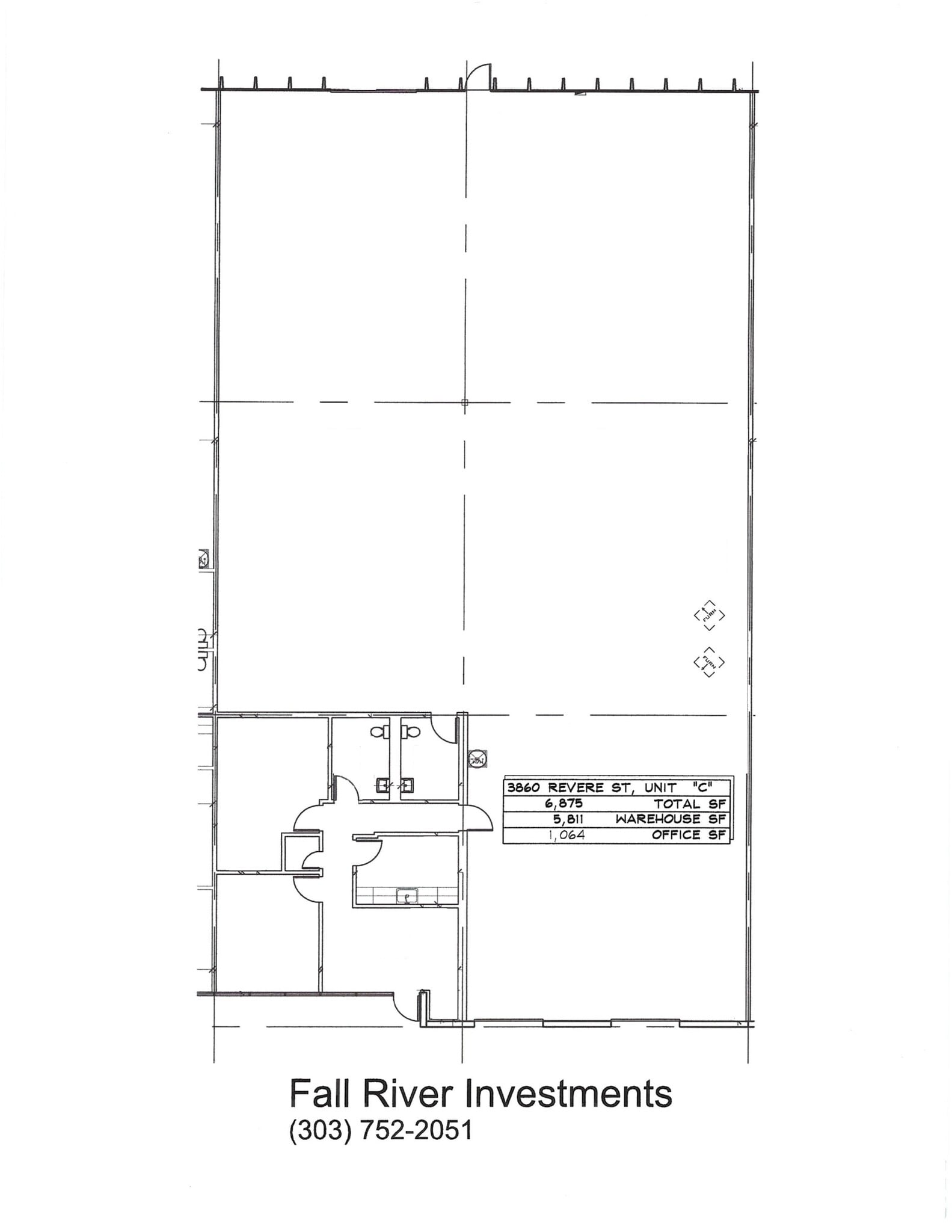 3800 Revere St, Denver, CO à louer Plan de site– Image 1 sur 1