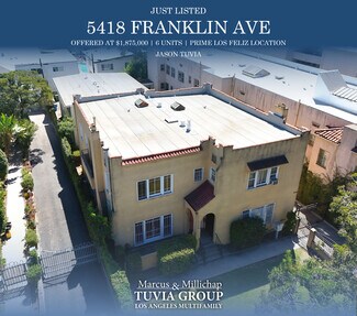 Plus de détails pour 5418 Franklin Ave, Los Angeles, CA - Logement à vendre