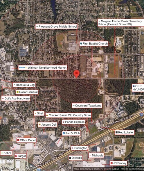 3501 Richwood Dr, Texarkana, TX à vendre - Photo de l’immeuble – Image 2 sur 3