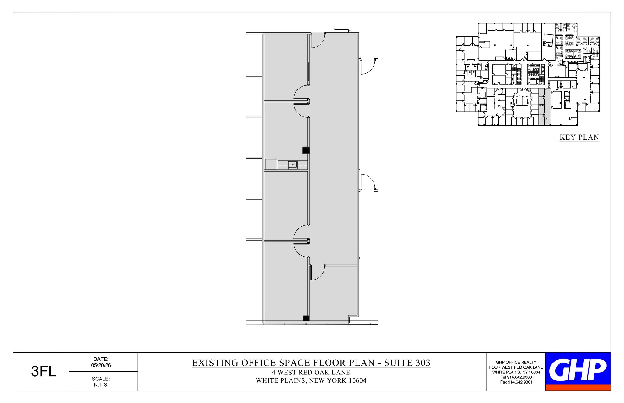 4 W Red Oak Ln, White Plains, NY à louer Plan de site– Image 1 sur 1