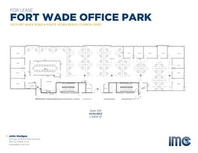 90 Fort Wade Rd, Ponte Vedra, FL à louer Plan d’étage– Image 2 sur 2