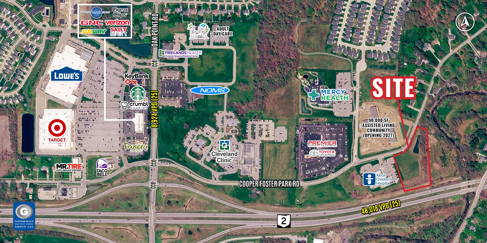 Oak Point Road and Hollstein Drive, Amherst, OH à louer Photo principale– Image 1 sur 4