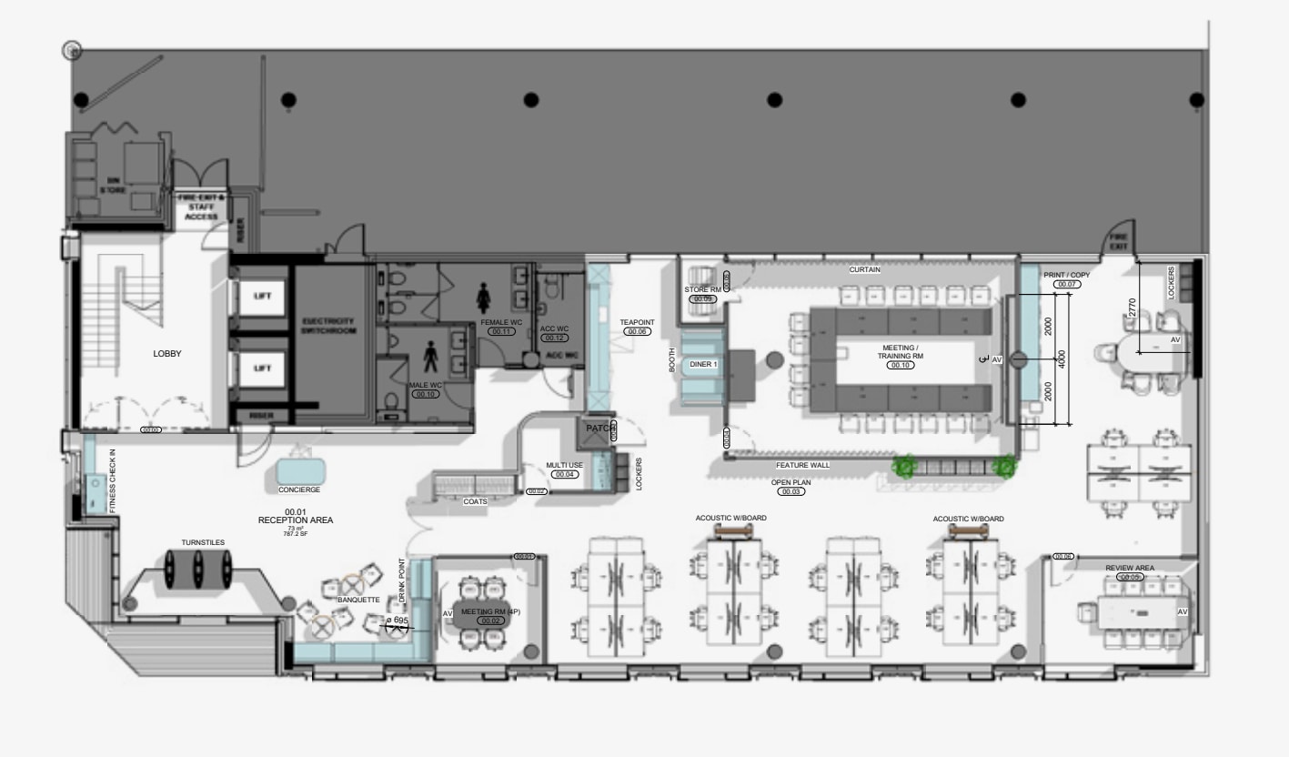 1 Bell St, Maidenhead à louer Plan d’étage– Image 1 sur 11