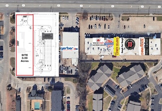 Plus de détails pour 1800 E 2nd St, Edmond, OK - Terrain à louer