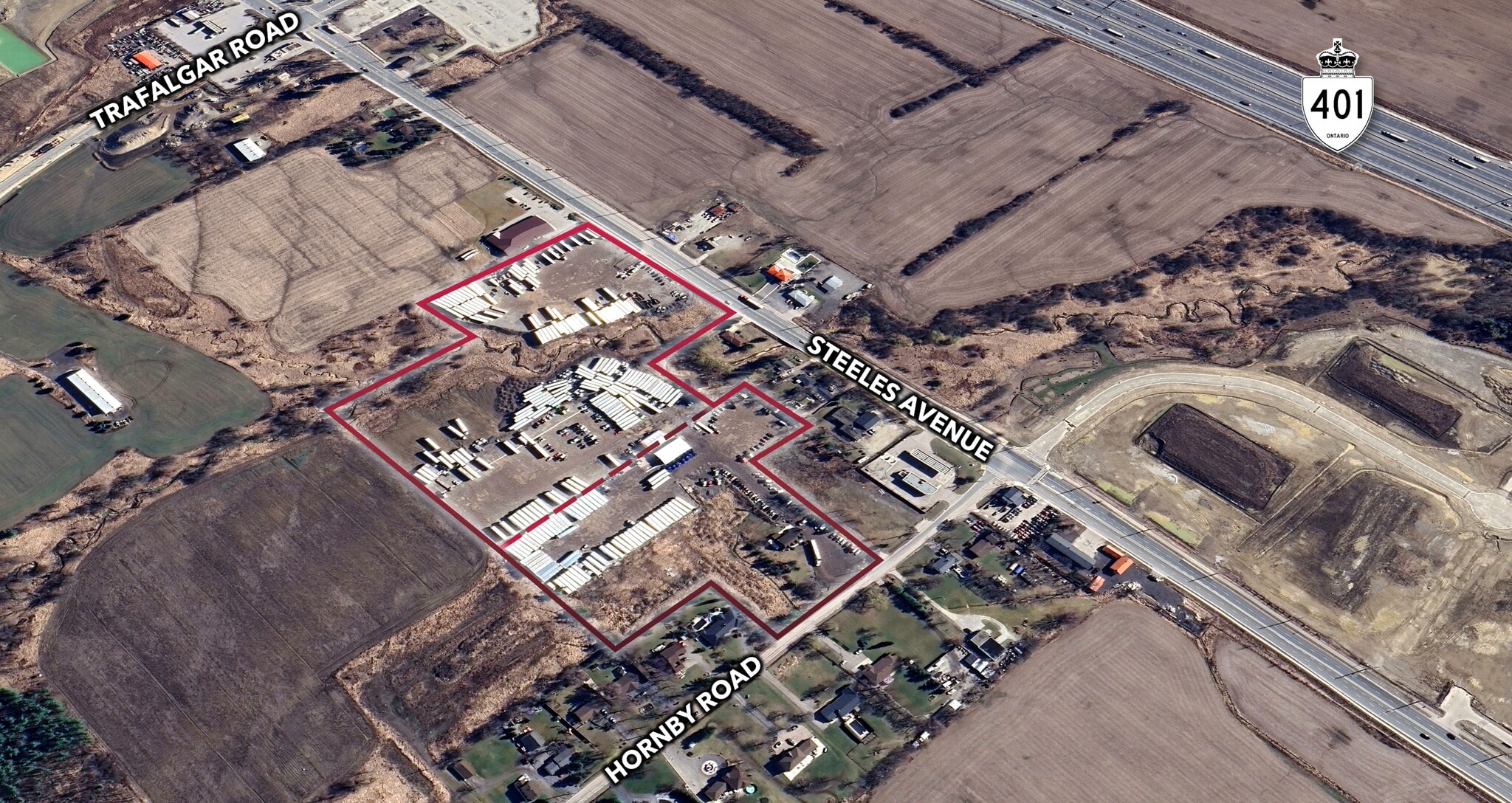 13265 Steeles Av, Halton Hills, ON à vendre Aérien– Image 1 sur 2