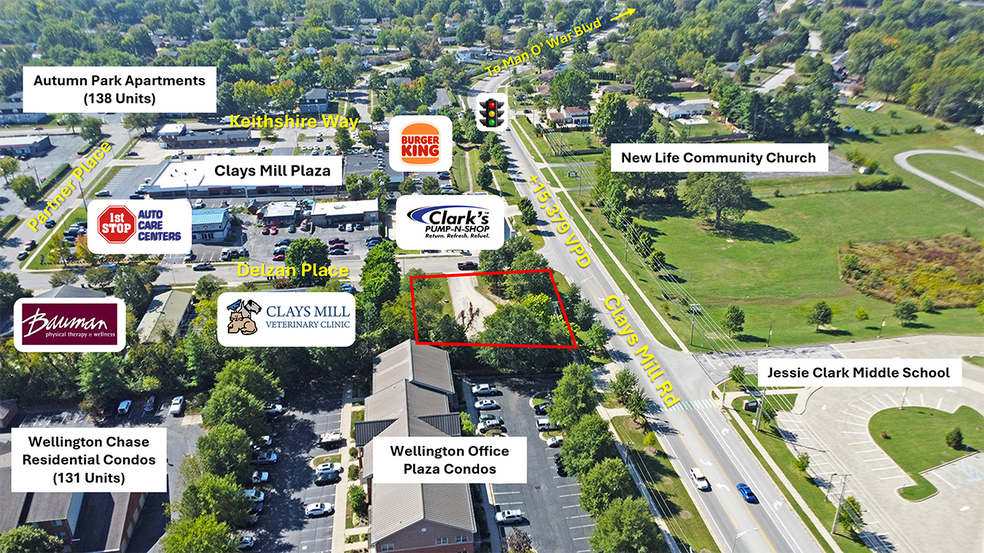 3326 Clays Mill Rd, Lexington, KY à vendre - Photo de l’immeuble – Image 3 sur 10