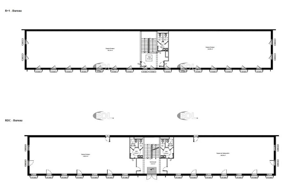 Industriel/Logistique dans Louvres à louer - Plan d’étage – Image 3 sur 4
