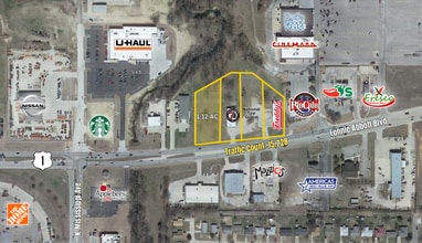 930-1000 Lonnie Abbott Blvd, Ada, OK - VUE AÉRIENNE  vue de carte