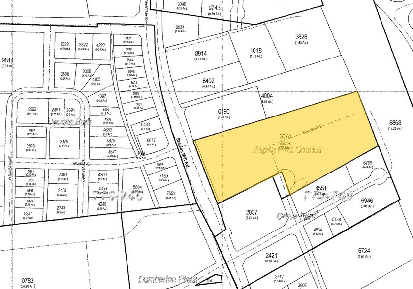 6013-6015 Staples Mill Rd, Richmond, VA à vendre - Plan cadastral – Image 2 sur 5