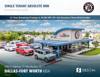 Plus de détails pour 1780 N Highway 77, Waxahachie, TX - Local commercial à vendre