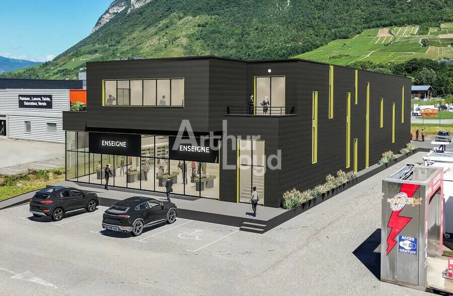 Local commercial dans Arbin à louer - Photo de l’immeuble – Image 2 sur 4