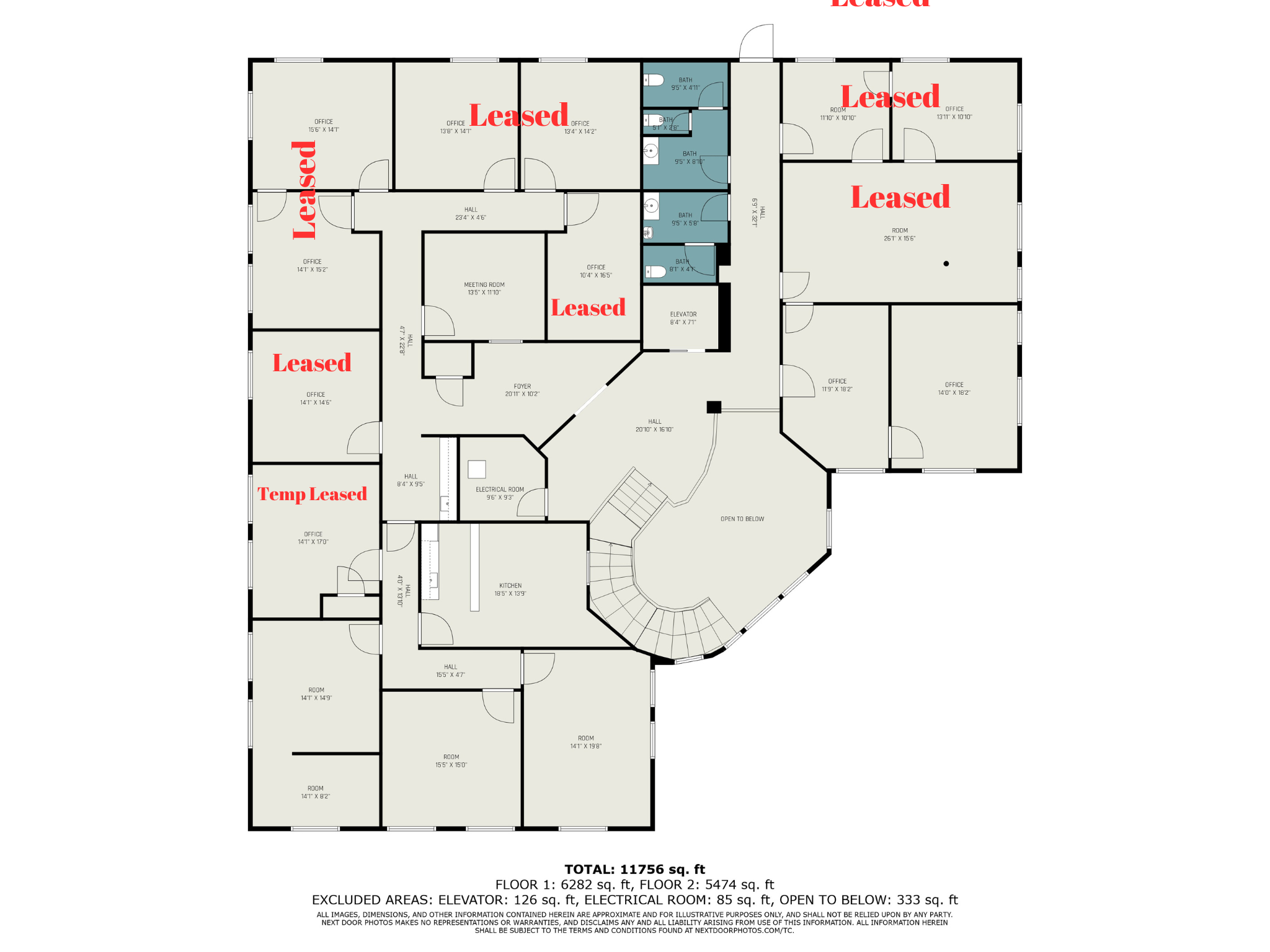 10390 W Bradford Rd, Littleton, CO à louer Plan d’étage– Image 1 sur 2