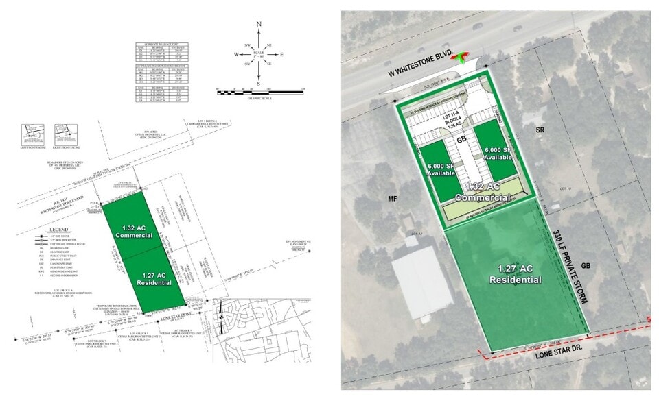 FM-1431 & Lone Star Dr, Cedar Park, TX à vendre - Plan de site – Image 3 sur 4