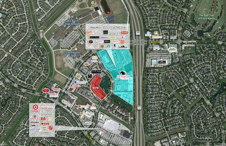 24022 Cinco Village Center Blvd, Katy, TX à louer - Aérien – Image 2 sur 9