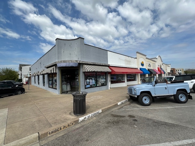 6705 6705-6709 Snider Plaza, Dallas, TX à louer - Photo de l’immeuble – Image 2 sur 8