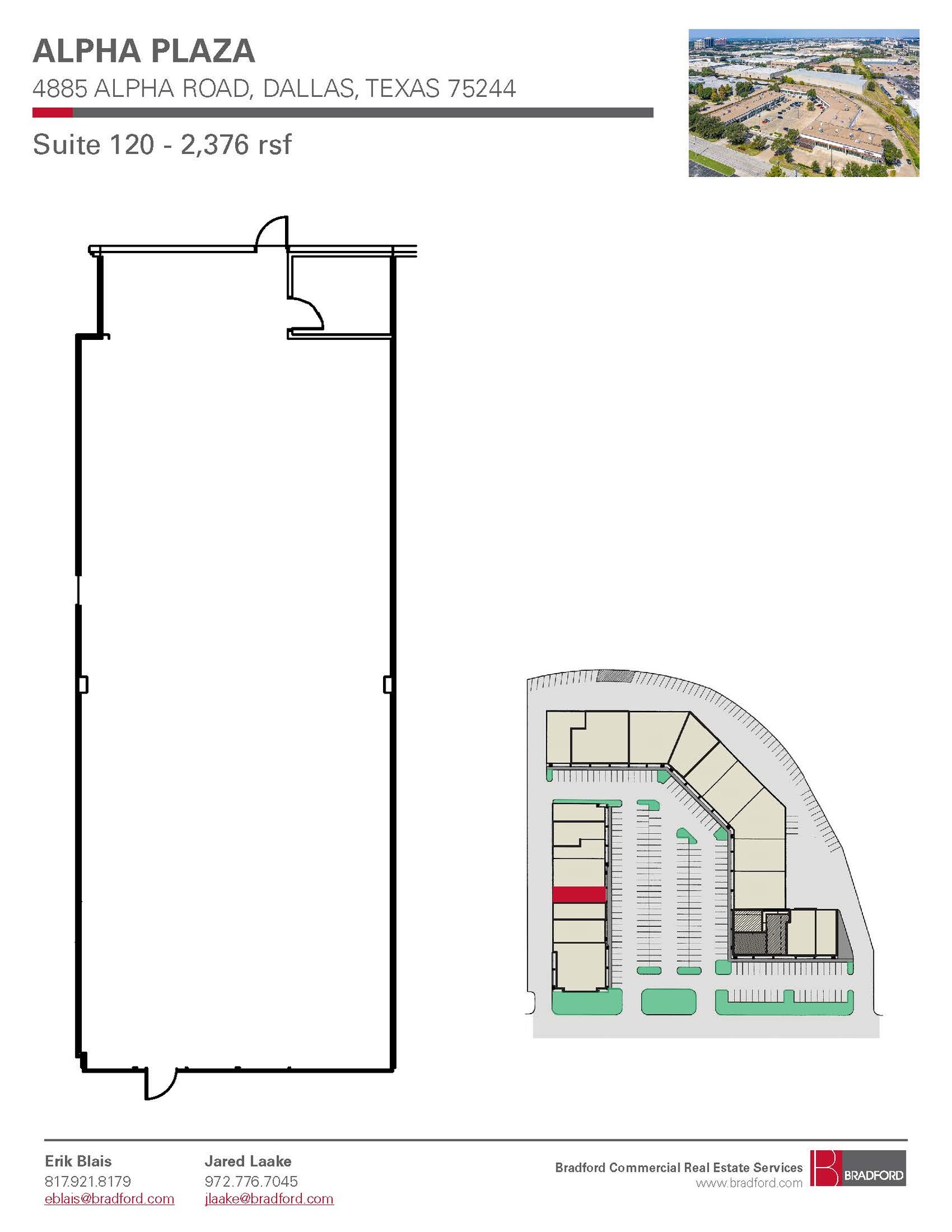 4887 Alpha Rd, Farmers Branch, TX à louer Plan d’étage– Image 1 sur 1