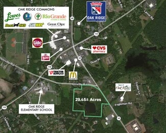 Plus de détails pour 8001-8015 Linville Rd, Oak Ridge, NC - Terrain à vendre