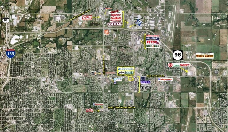 2057 N Rock Rd, Wichita, KS à louer Aérien– Image 1 sur 5