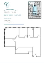 95 S Market St, San Jose, CA à louer Plan d’étage– Image 1 sur 1