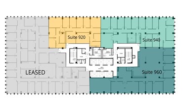 2450 Crystal Dr, Arlington, VA à louer Plan d’étage– Image 1 sur 1