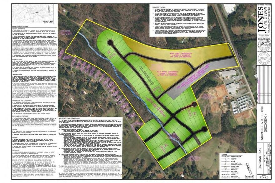 US Hwy 52 & Riverwood Rd, Norwood, NC à vendre - Plan de site – Image 2 sur 5