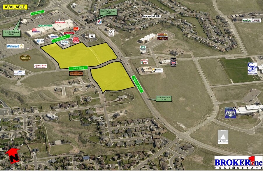 3320 Aerie, Casper, WY à vendre - Aérien – Image 2 sur 3