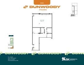 1 Dunwoody Park, Atlanta, GA à louer Plan de site– Image 1 sur 1