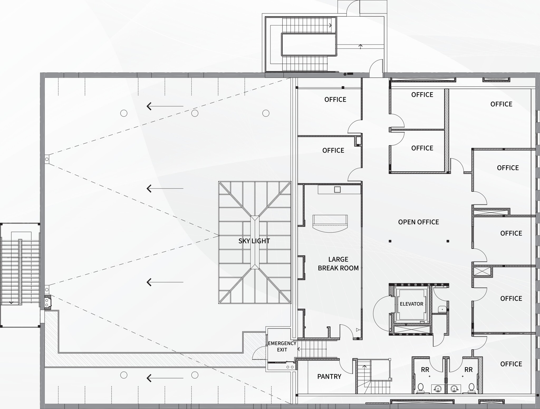 66-72 S 1st St, San Jose, CA à louer Plan d’étage– Image 1 sur 1