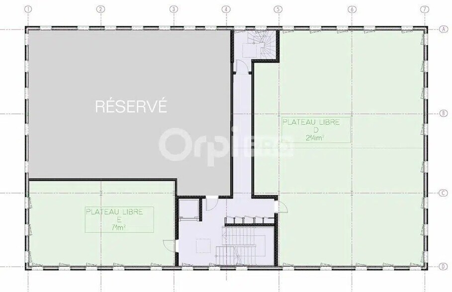 Local d'activités dans Villefranche-sur-Saône à vendre - Plan d’étage – Image 3 sur 4