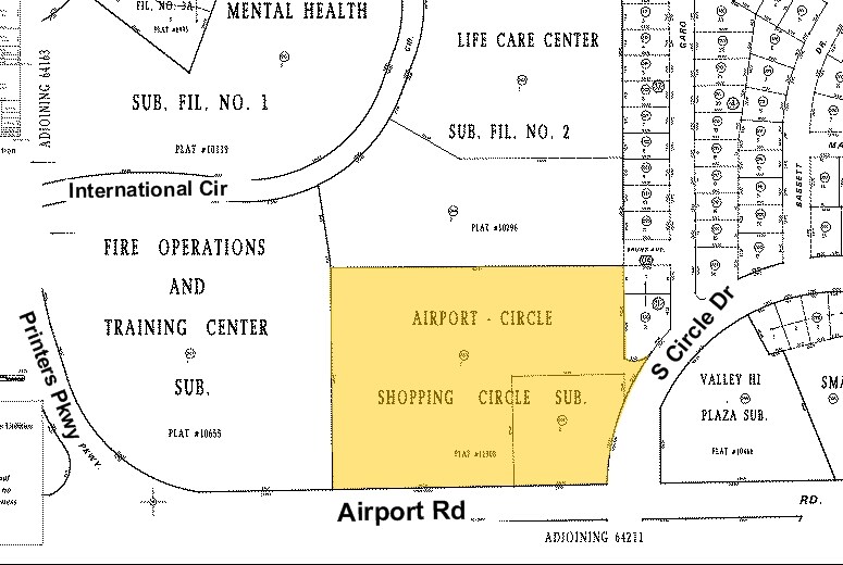 2508-2520 Airport Rd, Colorado Springs, CO à vendre - Plan cadastral – Image 2 sur 18