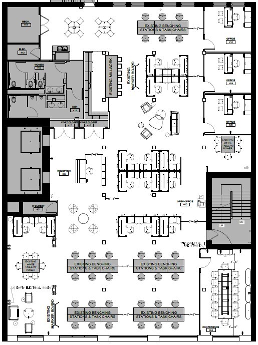 372 W Ontario St, Chicago, IL à louer Plan d’étage– Image 1 sur 5