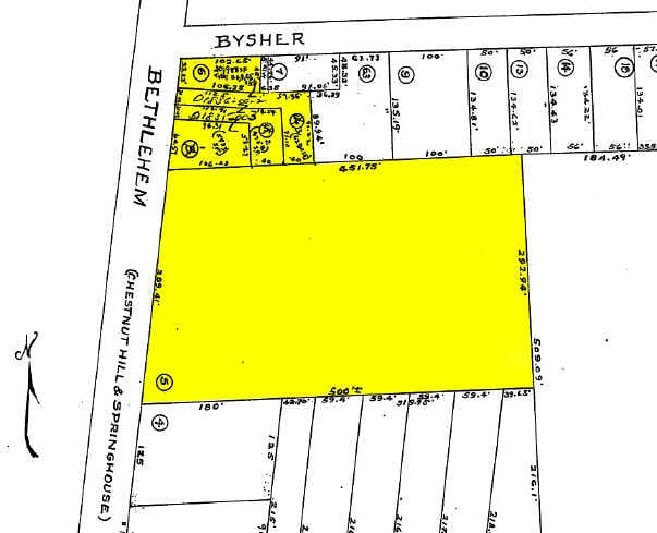 1432 Bethlehem Pike, Flourtown, PA à louer - Plan cadastral – Image 2 sur 4